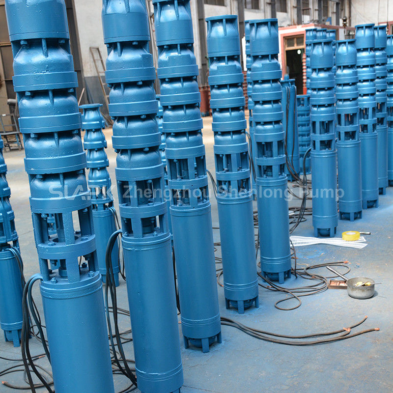 Bomba sumergible de gran caudal de 600 m3/h con motor de 75 kW e impulsor SS304