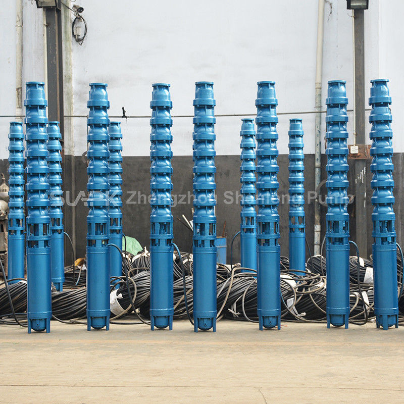 Bomba sumergible de gran caudal de 600 m3/h con motor de 75 kW e impulsor SS304
