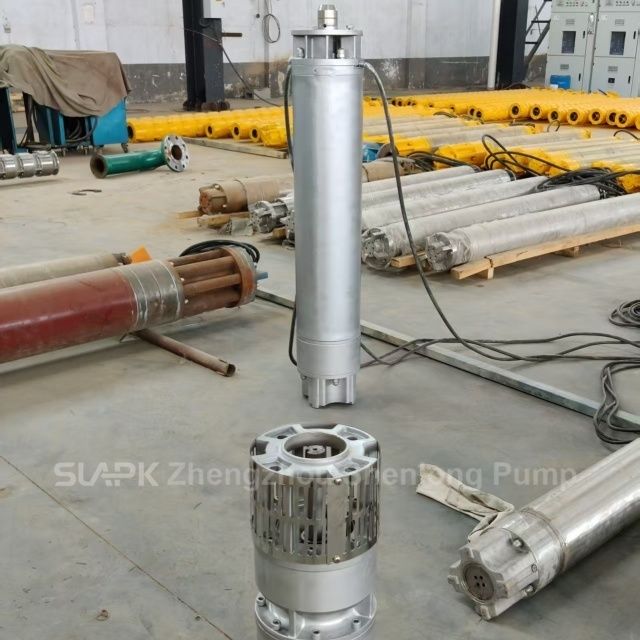 Bomba de agua sumergible de acero inoxidable para pozo profundo de 125kw, 400m³/h, 67m de altura, en oferta