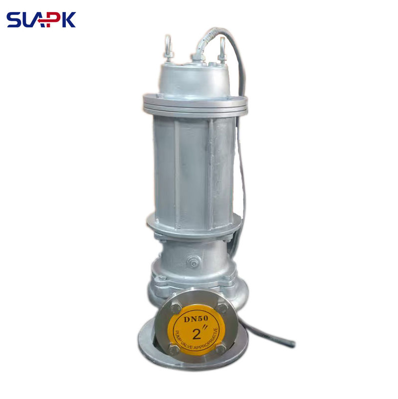 316 Stainless Steel Sewage Submersible Pump For Drainage Dirty With Seawater