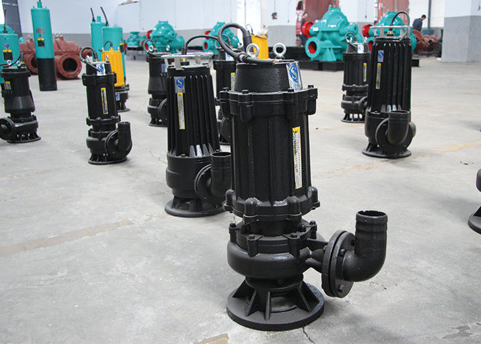 Bomba de alcantarillado sumergible de mezcla automática con motor de alambre de cobre al 100% y caudal de 5-300 m3/h