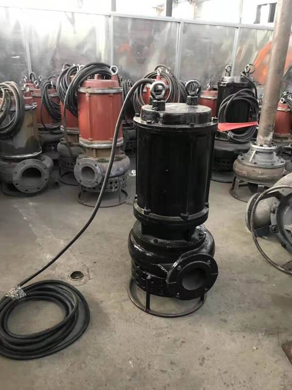 Bomba sumergible para lodos, bomba para lodos de servicio pesado, 380V 415V 440V, voltaje personalizable, adecuada para el transporte de lodos abrasivos en la industria pesada