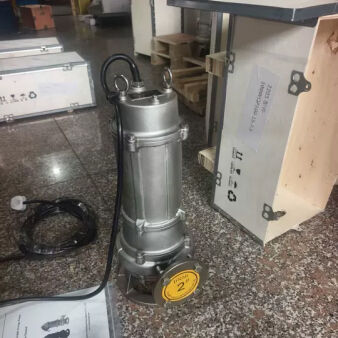 100WQP100-15-7.5KW bomba de alcantarillado sumergible de acero inoxidable.