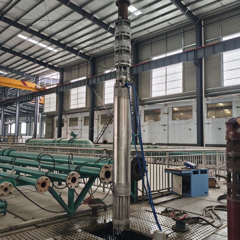 300QJH400-80/2-150KW Solución de suministro de agua resistente a la corrosión de la bomba sumergible de pozo profundo de acero inoxidable para plataformas offshore