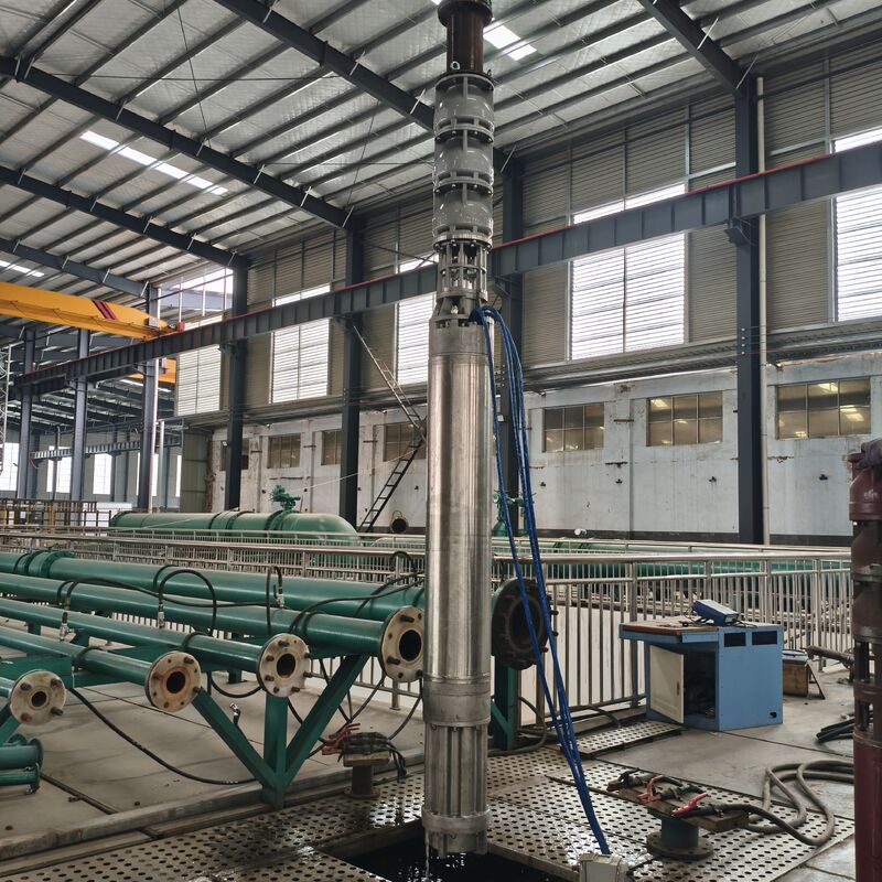 300QJH400-80/2-150KW Solución de suministro de agua resistente a la corrosión de la bomba sumergible de pozo profundo de acero inoxidable para plataformas offshore