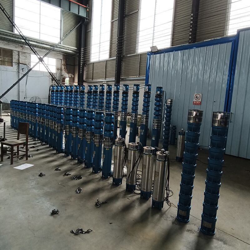 200QJ72-40-18KW bomba sumergible de pozo profundo con 18 kW de potencia del motor, 72 m3/h de caudal y 40 m de cabeza para el suministro de agua agrícola e industrial