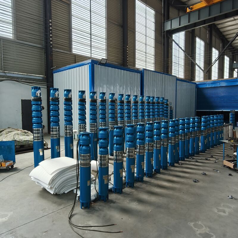 200QJ72-40-18KW bomba sumergible de pozo profundo con 18 kW de potencia del motor, 72 m3/h de caudal y 40 m de cabeza para el suministro de agua agrícola e industrial