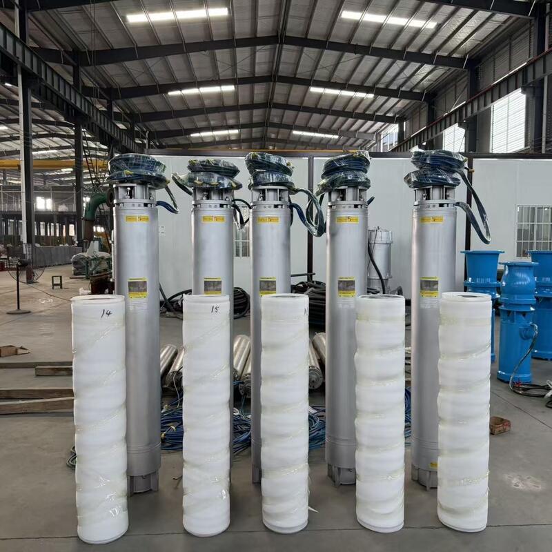 Bomba sumergible de agua de mar de acero inoxidable con diseño multietapa de cabezal alto y configuraciones personalizables