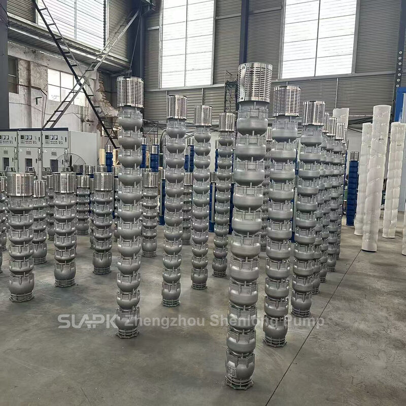 300QJH-300-62-75KW bomba de pozo sumergible de acero inoxidable con 300 m3/h de caudal y 62m de cabeza para la transferencia de agua industrial resistente a la corrosión