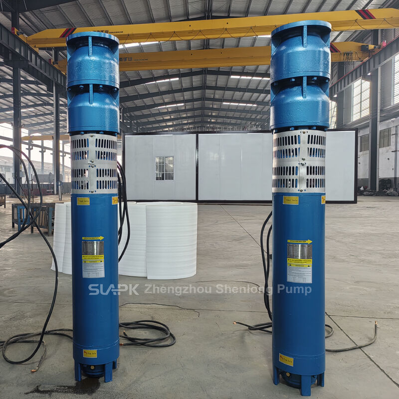Bomba Sumergible para Pozos Profundos de 22kW con Impulsor de Acero Inoxidable SS304 y Caudal de 160 m³/h para Extracción de Agua de Perforación