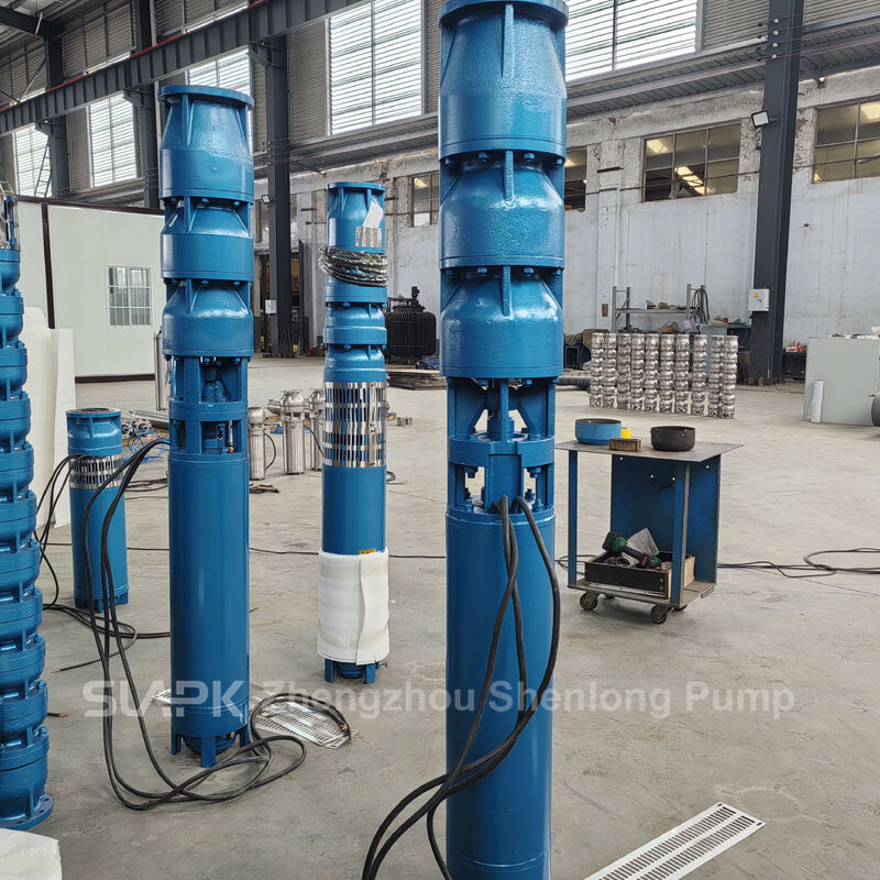 Bomba Sumergible para Pozos Profundos de 22kW con Impulsor de Acero Inoxidable SS304 y Caudal de 160 m³/h para Extracción de Agua de Perforación