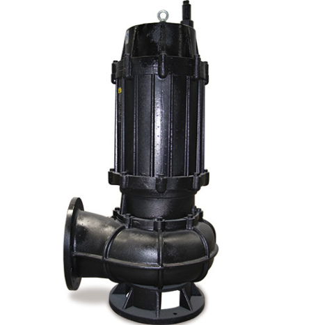 Bomba sumergible de aguas residuales de hierro fundido 250WQ680-42-132KW con caudal de 680 m³/h, altura de 42 m y motor de 132 kW
