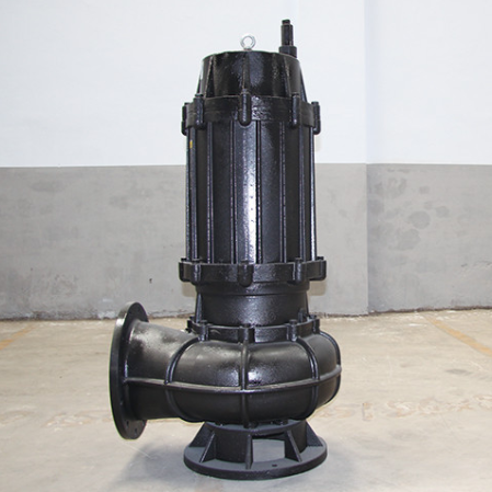 Bomba sumergible de aguas residuales de hierro fundido 250WQ680-42-132KW con caudal de 680 m³/h, altura de 42 m y motor de 132 kW