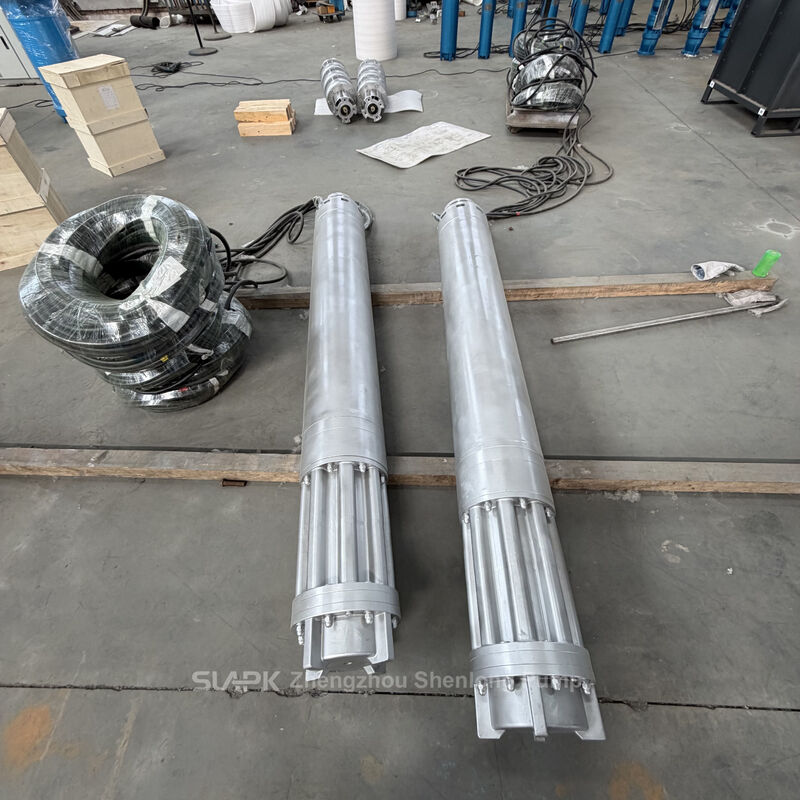 Bomba Sumergible para Pozos de Acero Inoxidable con Caudal de 252 m³/h, Altura de 170 m y Potencia de 185 kW