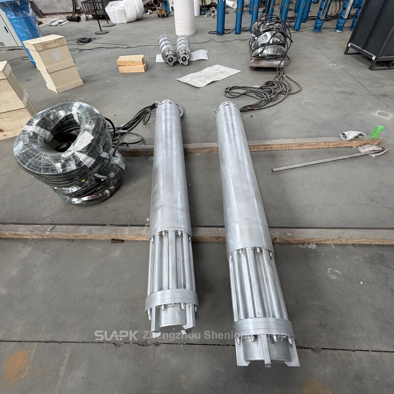 Bomba Sumergible para Pozos de Acero Inoxidable con Caudal de 252 m³/h, Altura de 170 m y Potencia de 185 kW