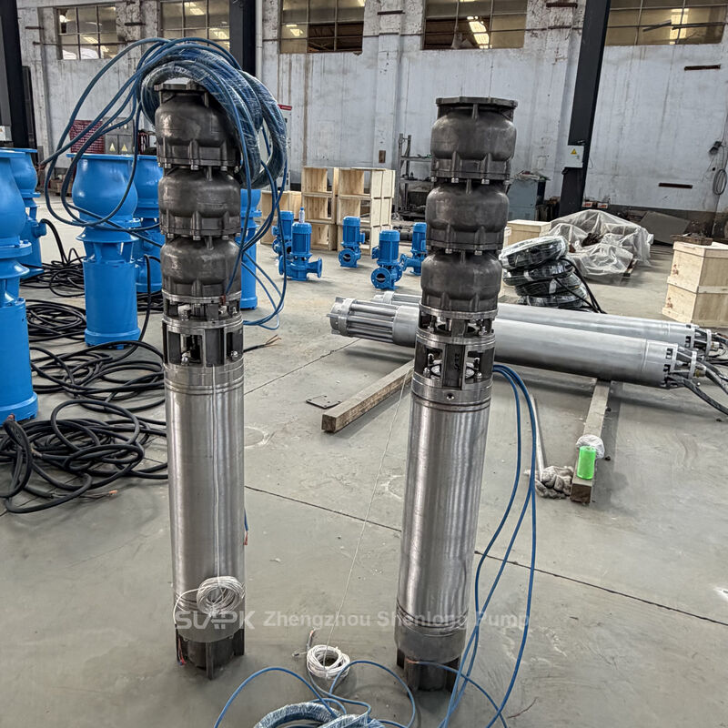 Bomba Sumergible para Pozos de Acero Inoxidable con Caudal de 252 m³/h, Altura de 170 m y Potencia de 185 kW