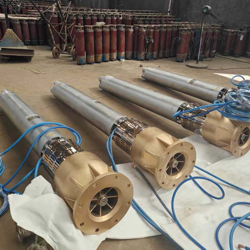 Bomba de pozo sumergible de acero inoxidable de 55 kW con un caudal de 40 m3/h para aplicaciones de pozo profundo