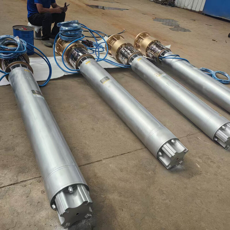 Bomba de pozo sumergible de acero inoxidable de 55 kW con un caudal de 40 m3/h para aplicaciones de pozo profundo