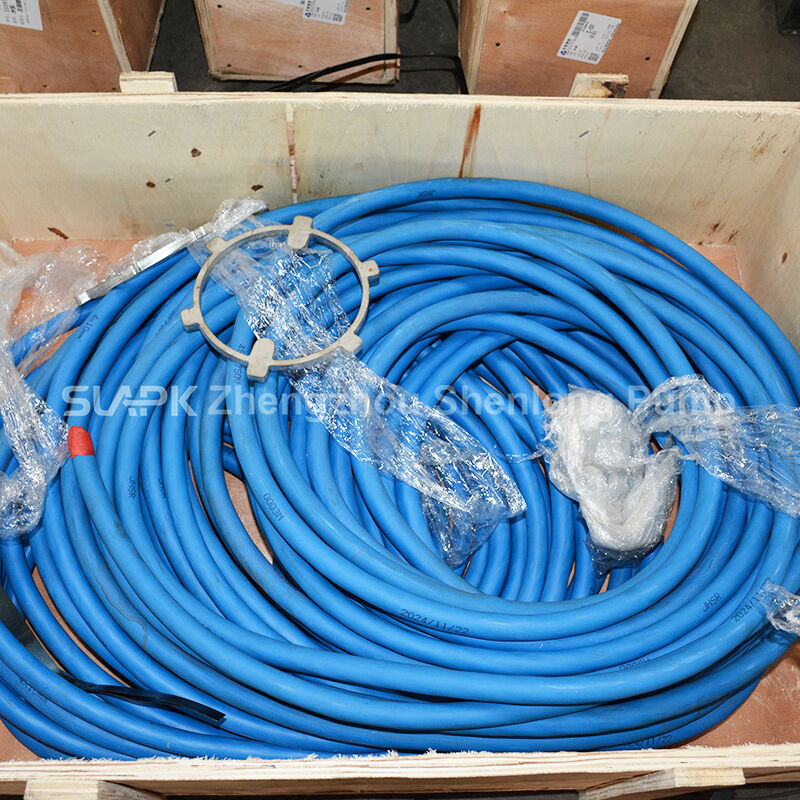 Bomba sumergible para pozo profundo de 300 m³/h de alto caudal, 100 m de altura y motor de 140 kW para aplicaciones de agua de mar