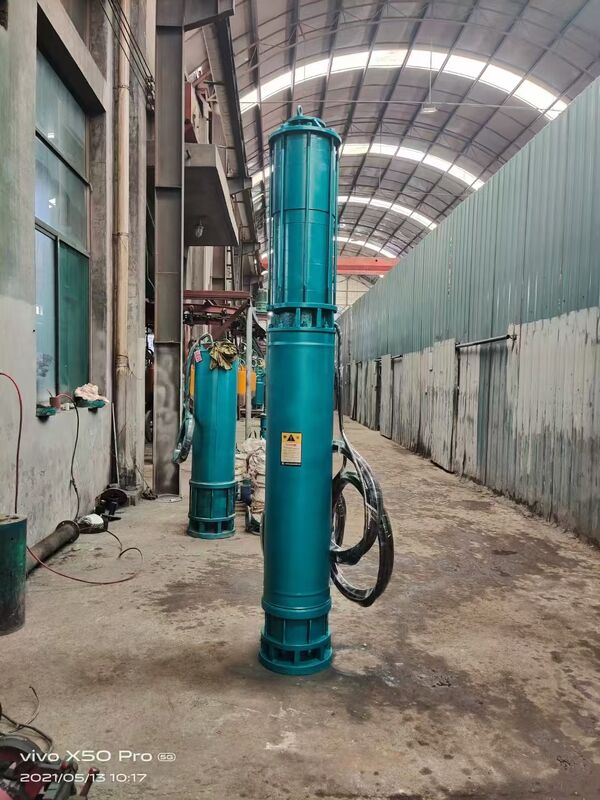 WQD450-35-75KW Bottom Suction Submersible Submersible Sewage Pump con una tasa de flujo de 450 m3/h y una cabeza de 35 m