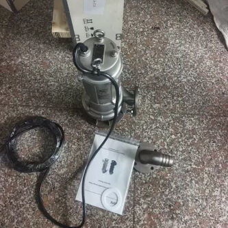Bomba sumergible de aguas residuales de acero inoxidable 45KW 440V 60Hz para drenaje de aguas residuales de alto flujo
