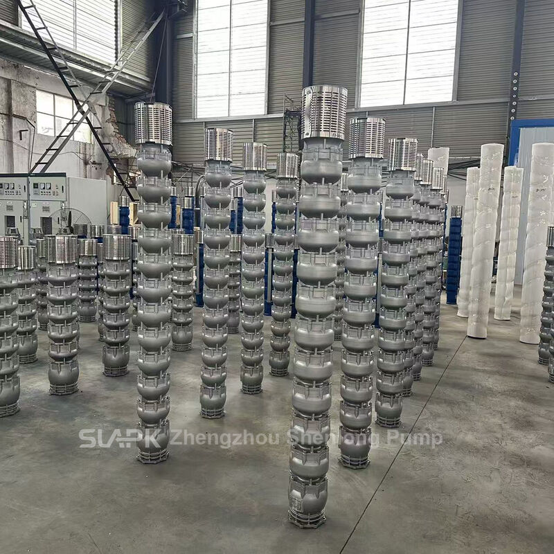 Bomba de pozo profundo de acero inoxidable con motor de 90 kW y caudal de 140 m3/h para la transferencia de agua de alta capacidad