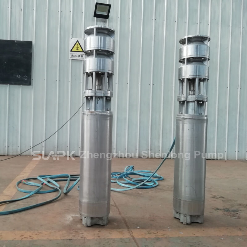 Serie QJH 304 de acero inoxidable bomba sumergible de pozo profundo con 150 m de cabeza y 70 ‰ 230 m3/h de flujo