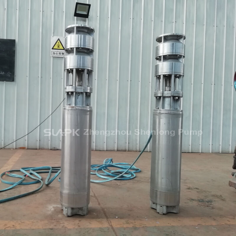 Serie QJH 304 de acero inoxidable bomba sumergible de pozo profundo con 150 m de cabeza y 70 ‰ 230 m3/h de flujo