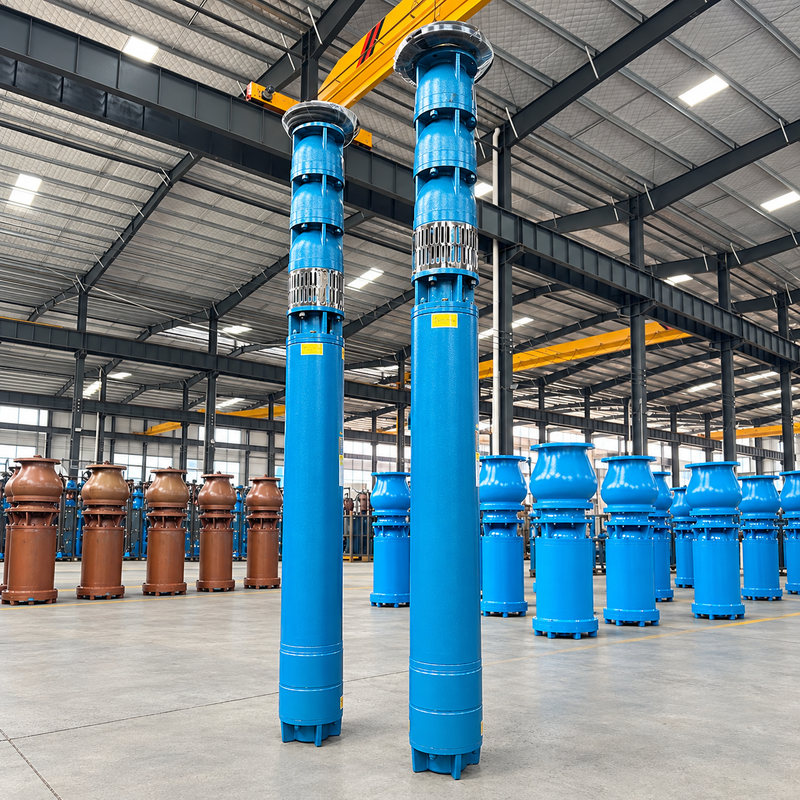 37kW 63 m³/h 126 m Head Deep Well Submersible Pump and Submersible Borehole Pump for Agricultural Irrigation