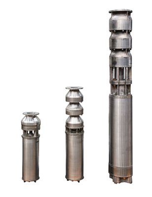bomba sumergible de acero inoxidable QSP los 60m color plata de la fuente 7.5kw