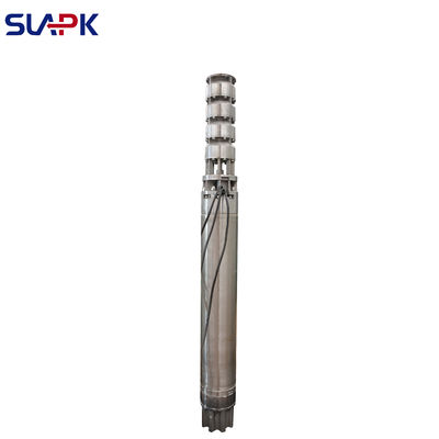 Bomba de agua salada de acero inoxidable diseñada para entornos marinos extremos. Construida para durar en sistemas de desalinización de agua de mar costeros.