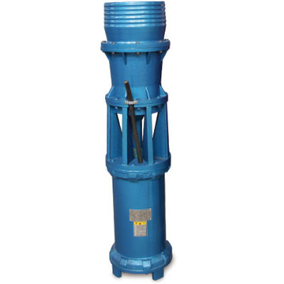 Bomba de agua de gran flujo sumergible de flujo axial con impulsor no obstruido