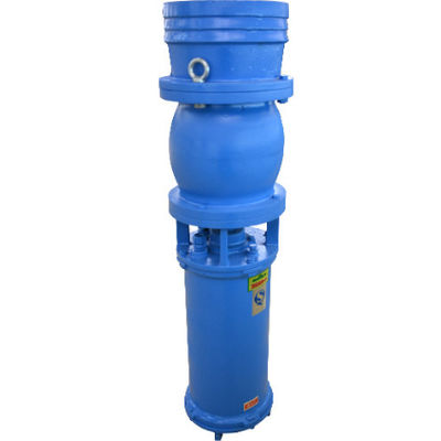 Inclinación horizontal / vertical Instalar bomba de agua de flujo axial sumergible sin obstrucción