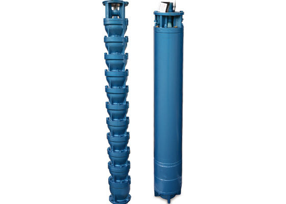 Bomba de agua sumergible de pozo profundo de hierro fundido 45-110kw 18-1400m3/h