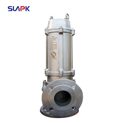 WQP SS316 Bomba sumergible de aguas residuales para aguas residuales, lodos y deshidratación