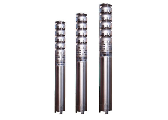 Material SS Bombas sumergibles de agua de mar de pozos profundos con caudal de 5-2000 m3/h