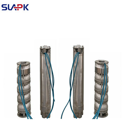 Diámetro del pozo 175mm 600mm Submersible bomba de agua de mar Cables longitud 10 30 metros personalizable
