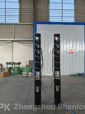 200 m3/h de flujo 37 kW bomba sumergible para aguas profundas de pozos con construcción de acero inoxidable