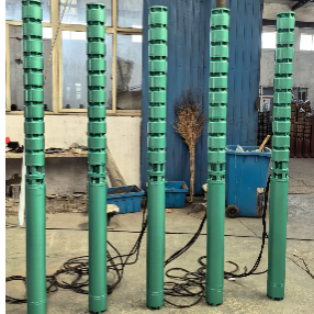 Bomba de pozo profundo sumergible de hierro fundido de 22 kW para extracción de agua de alto flujo
