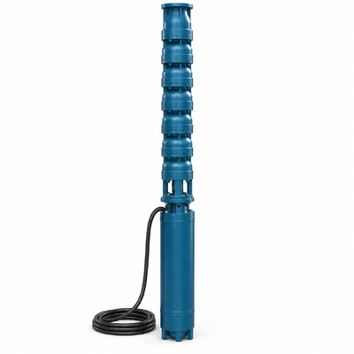 Bomba Sumergible para Pozos Profundos de 15kW con Caudal de 58-68 m³/h y Salida de 4 Pulgadas para Suministro de Agua de Perforación