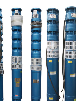 Bomba de hierro fundido sumergible de pozo profundo de 13kw potencia 8 pulgadas diámetro de la bomba
