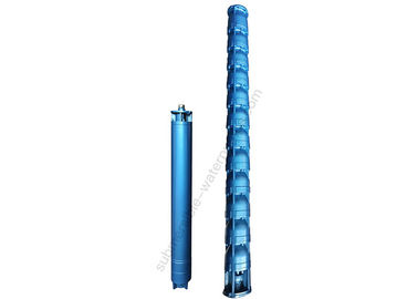 11 etapas de pozo profundo bomba sumergible 8 pulgadas 63m3/h 154m material de hierro fundido