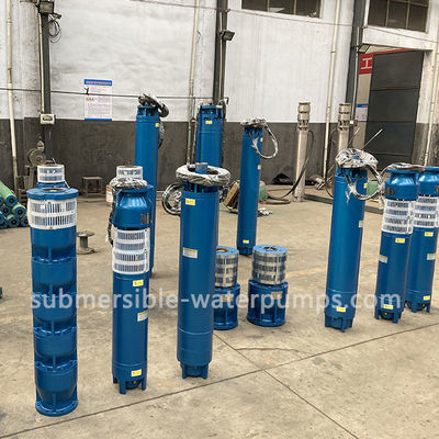 Hierro fundido 125m3/H 45kw 10 pulgadas bombas de agua sumergibles