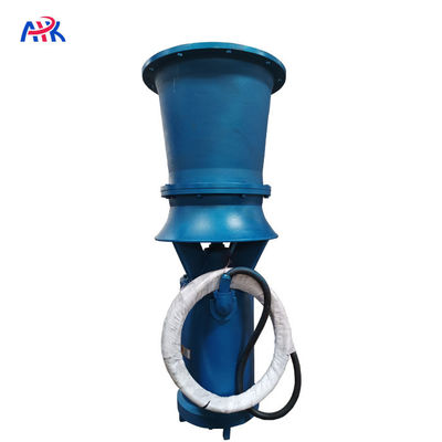 Irrigación del agua de los ríos 3000 m3/h 5.4m Bomba axial sumergible