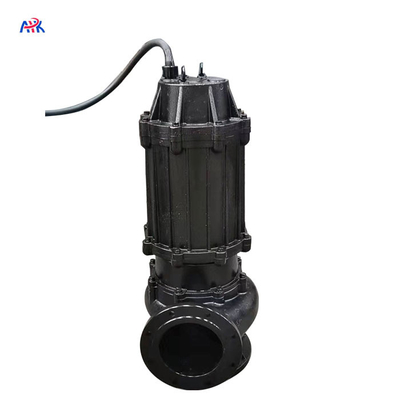 Cabezal sumergible del flujo 20 de la bomba 600m3/H de las aguas residuales de 55kw WQ