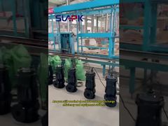 Bomba de alcantarillado lista para empacar