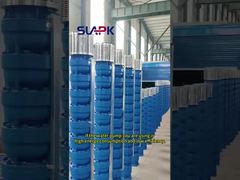 Bomba para pozo profundo 250m³/h 400m³/h 500m³/h 600m³/h Agua sumergible confiable para agricultura