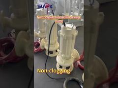 Bomba de corte de aguas residuales Planta de tratamiento de aguas residuales